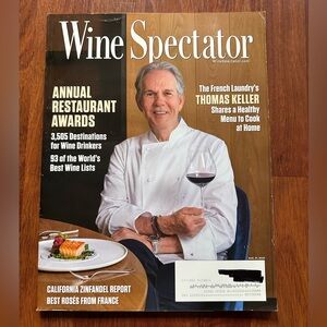 Wine Spectator Magazine - Thomas Keller - August 31, 2023
